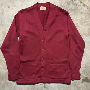 Vintage 40s/50s Jack Frost Woolen Wear Varsity Cardigan